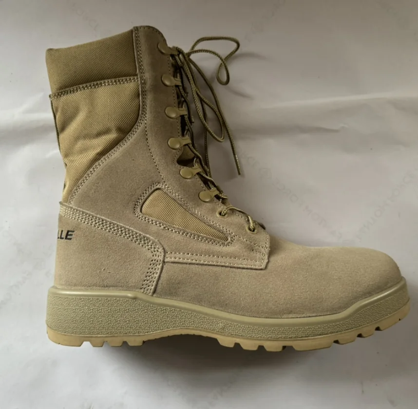 DFB1210 stock DMS  Cow leather Suede Coyote brown combat boots Tactical boots BELLEVILLE combat boots