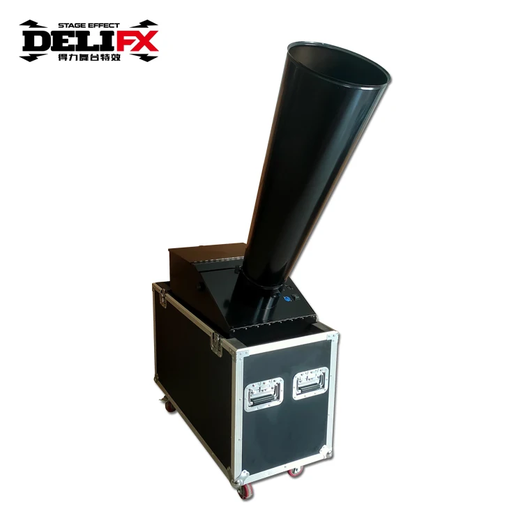 DC-09 big stage effect confetti cannon blower machine for various types of events such as openning ceremony night club disco