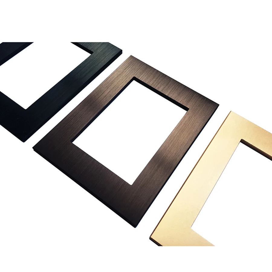 Comfortable New Design Best-Selling Natural Color Anodized Aluminum Wall Panel For Living Room