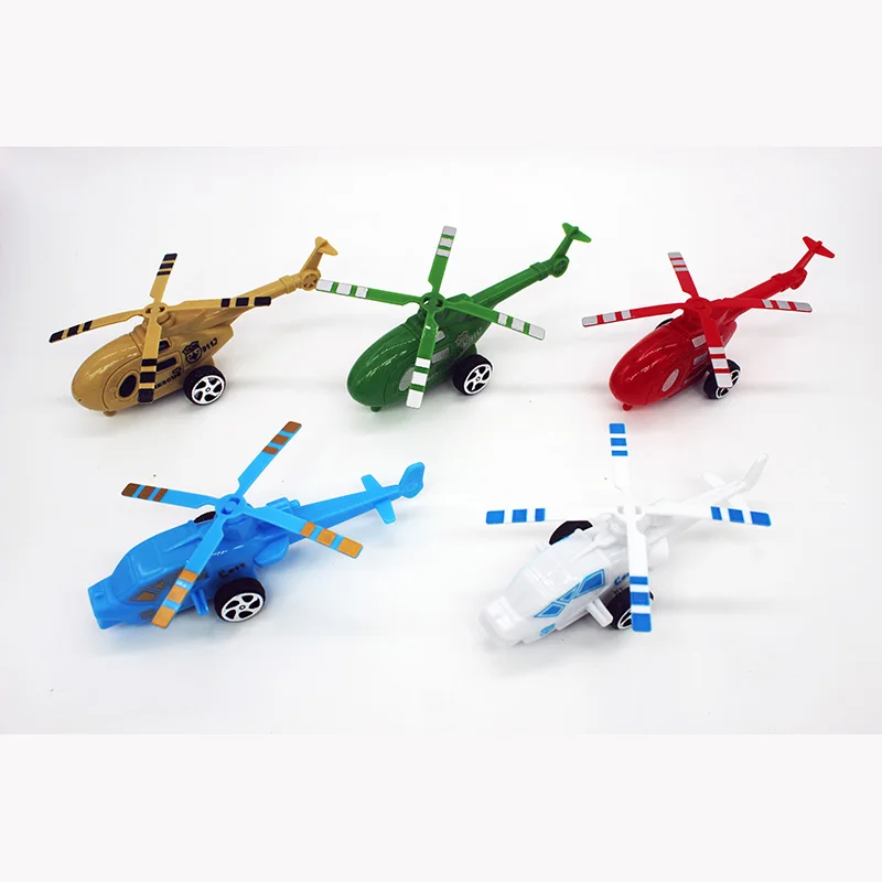 Funny Cheap Toy Plastic Plane Toy Mini Pull Back Plane for Kid Pull back Helicopter