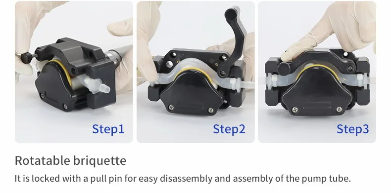 Vending Dispensing Machine Straight Tube Line JIHPUMP Large Flow Peristaltic Pump for Water Liquid Dosing Transfer Price