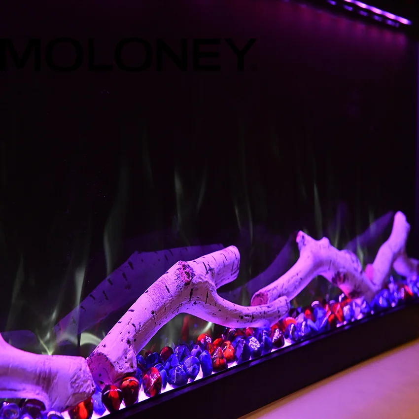 Manual keys plus remote control Screen High Temperature Decorative Electric Fireplace Artifical Fire Flame