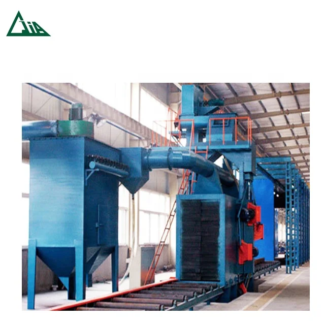 Quality and reputation protection QH69 h beam automatic shot blasting and painting machine