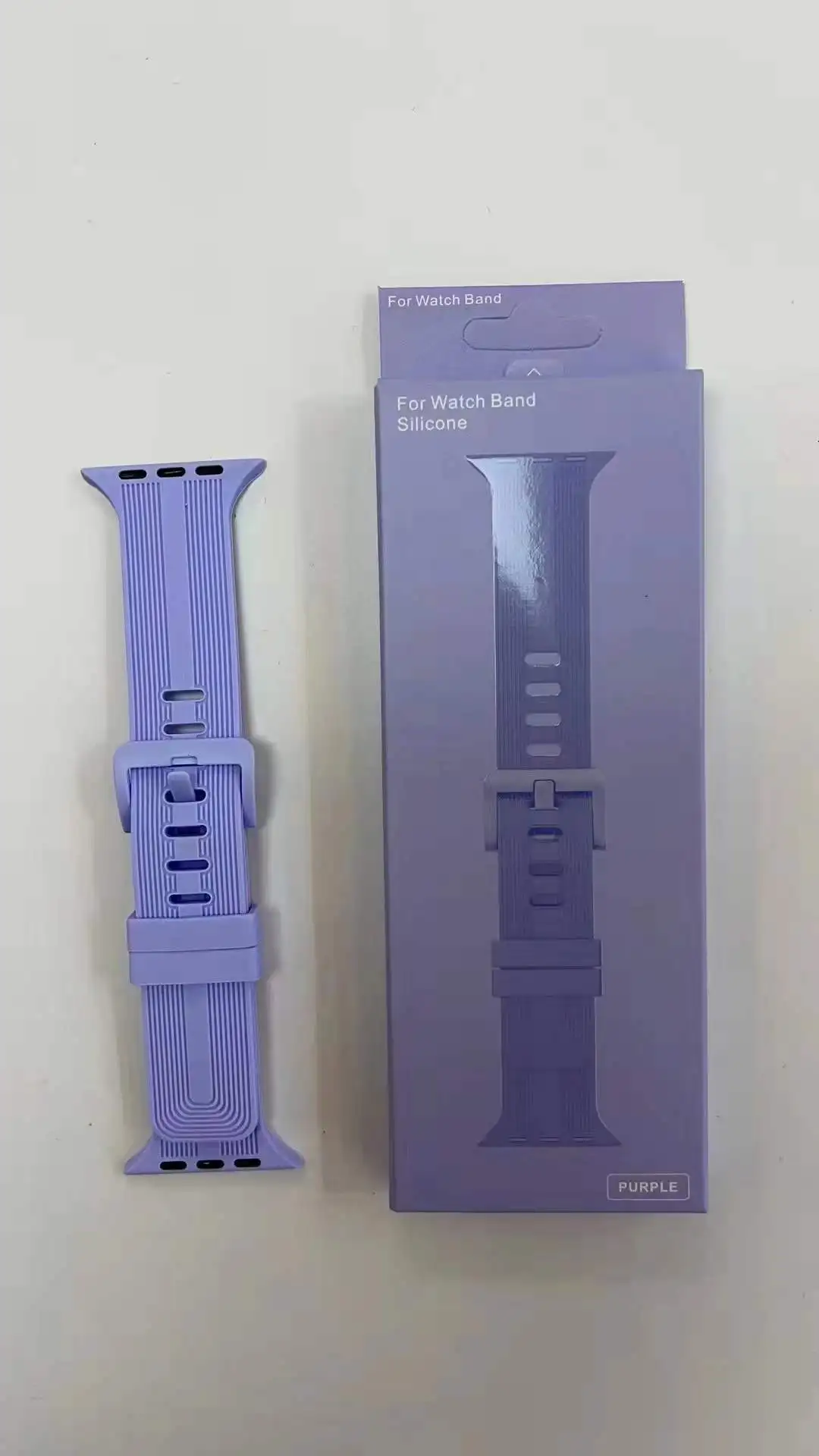 Watch Band Custom Logo Silicone Soft Wide Strap Solid Color 6 5 42mm 45mm for Iwatch Sport OEM ODM Custom Designs 1pcs/opp Bag