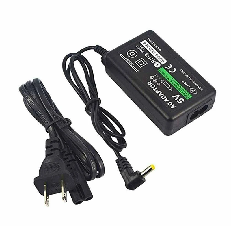 Сменный настенный адаптер питания переменного тока 5 В, домашний зарядный кабель, вилка EU/US для Sony PSP 1000 2000 3000 Slim Lite