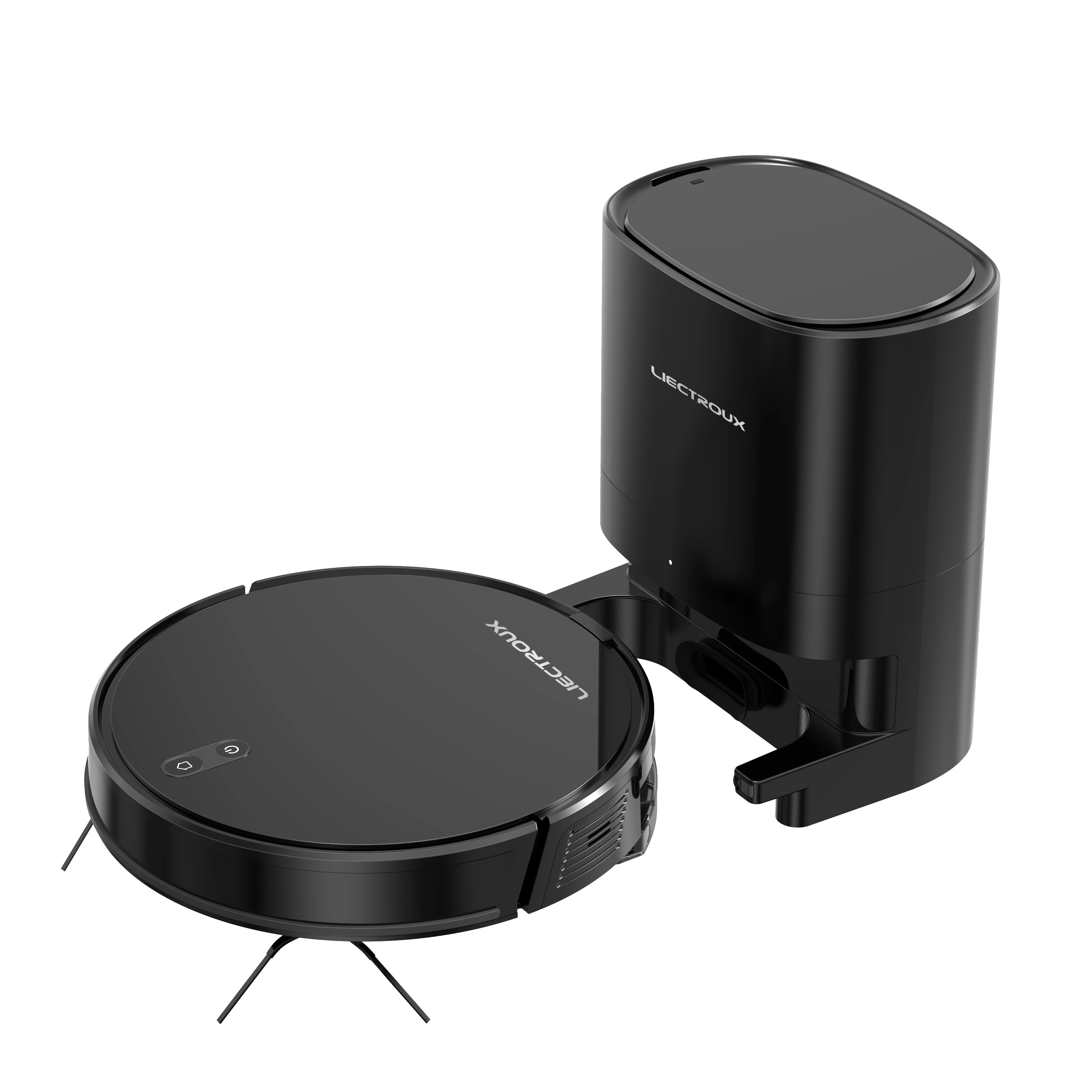 High-end Robot Vacuum Cleaner & Mop with Self Emptying Station, Carpet Boost Technology LIECTROUX M200 China Wholesale