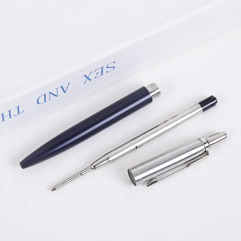 X1101-1 Factory Sale Luxury High Quality Parker Pen Custom Logo Business Parker Ballpoint Pen Parker Jotter Stainless Steel Ball