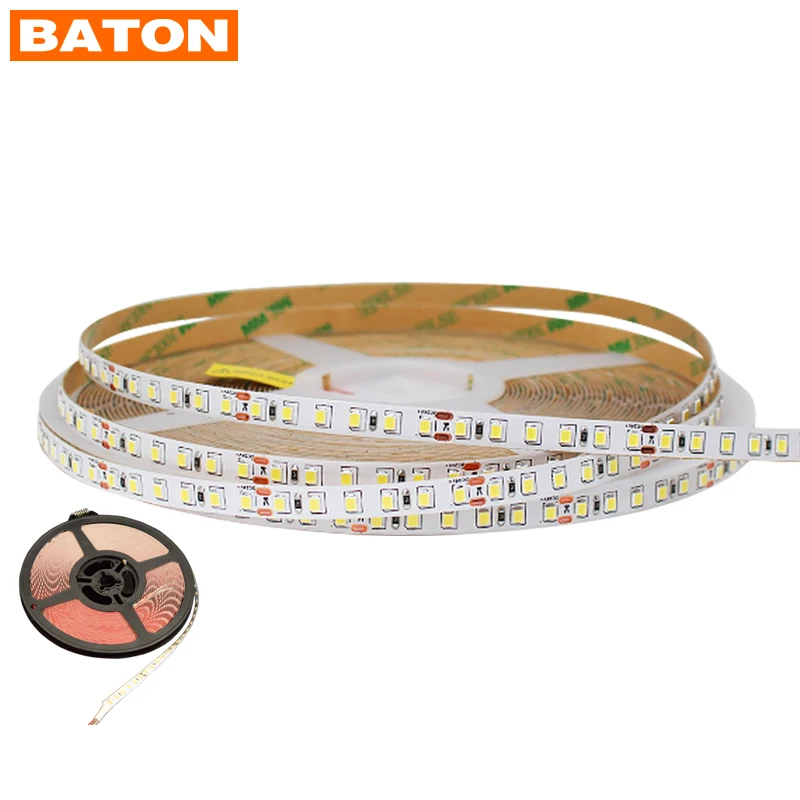 BATON 50*20mm silicon to cover flexible cob 1mm led strip light dc 24v 8mm 480