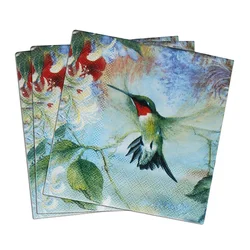 2 Ply Printed Decoupage Paper Napkins Serviettes with Logo