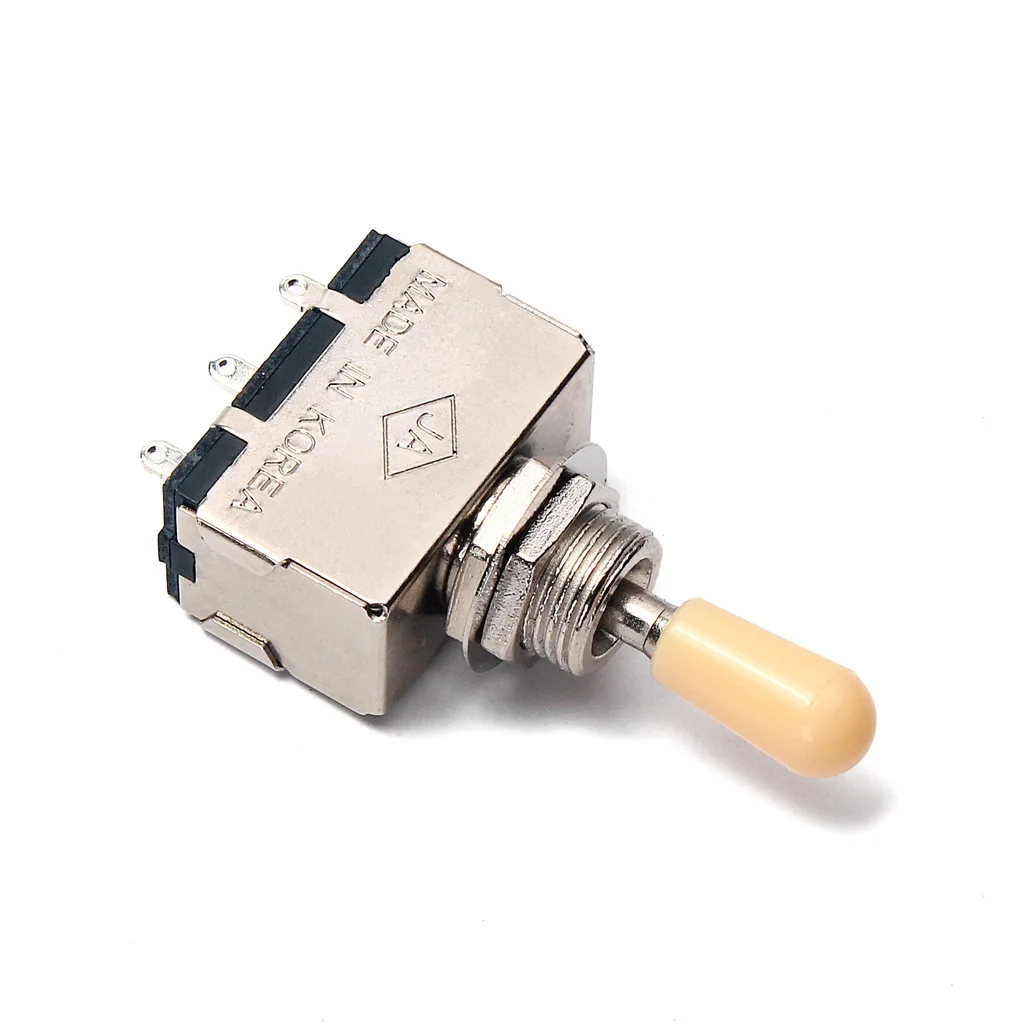 Wholesale DIY guitar Parts box Style 3-way Toggle LP guitar switch with black tip