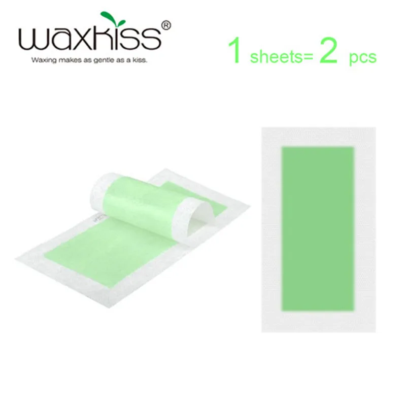 Waxkiss Wholesale Disposable Body ready to use cold wax strips for eyebrow hair removal