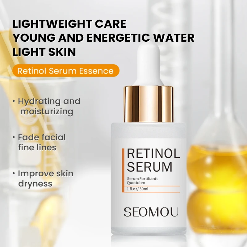 SEOMOU IN STOCK Anti Aging Serum,Retinol Serum With Collagen,Retinol Face Serum Organic Hydrating vitamin c serum retinol