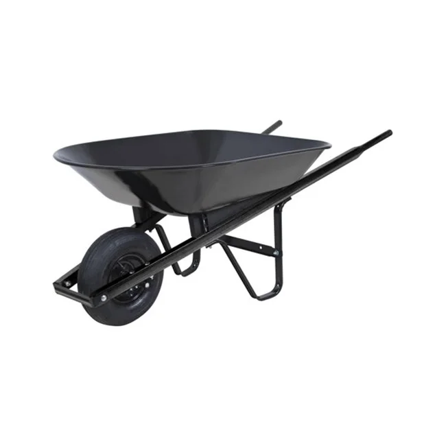 Factory Wholesale Powder Coating Durable Wheelbarrow Garden Trolley Hand Truck