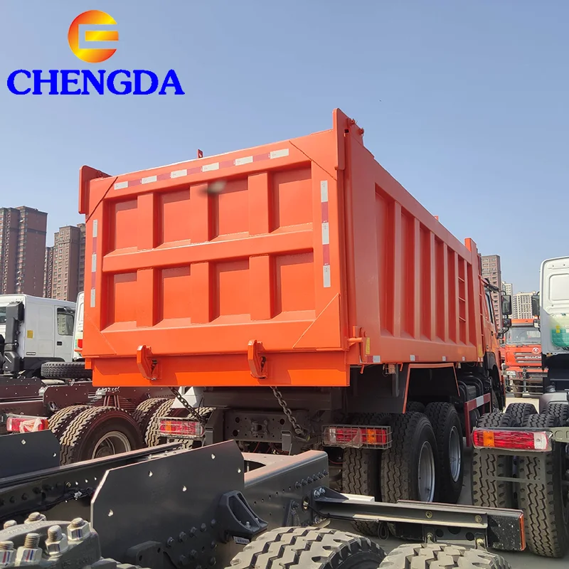 Tires Size 40Ton Sinotruk Howo 6*4 Dump Truck LHD