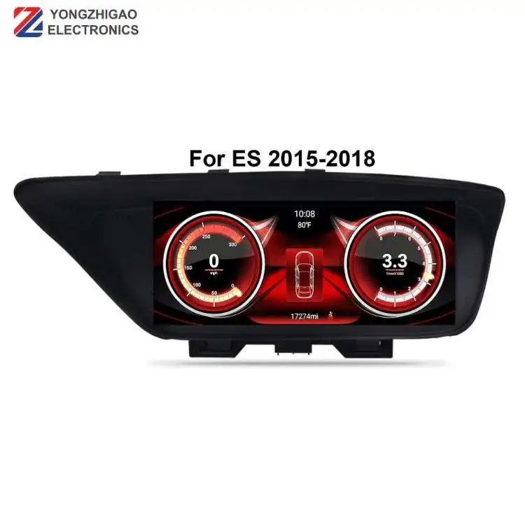 8 Core Android 10 YZG Screen Android Carplay  4+64GB Upgrade Stereo for Lexus ES 350 F Sport 300 2010 2012 2014 2016 2017 2018