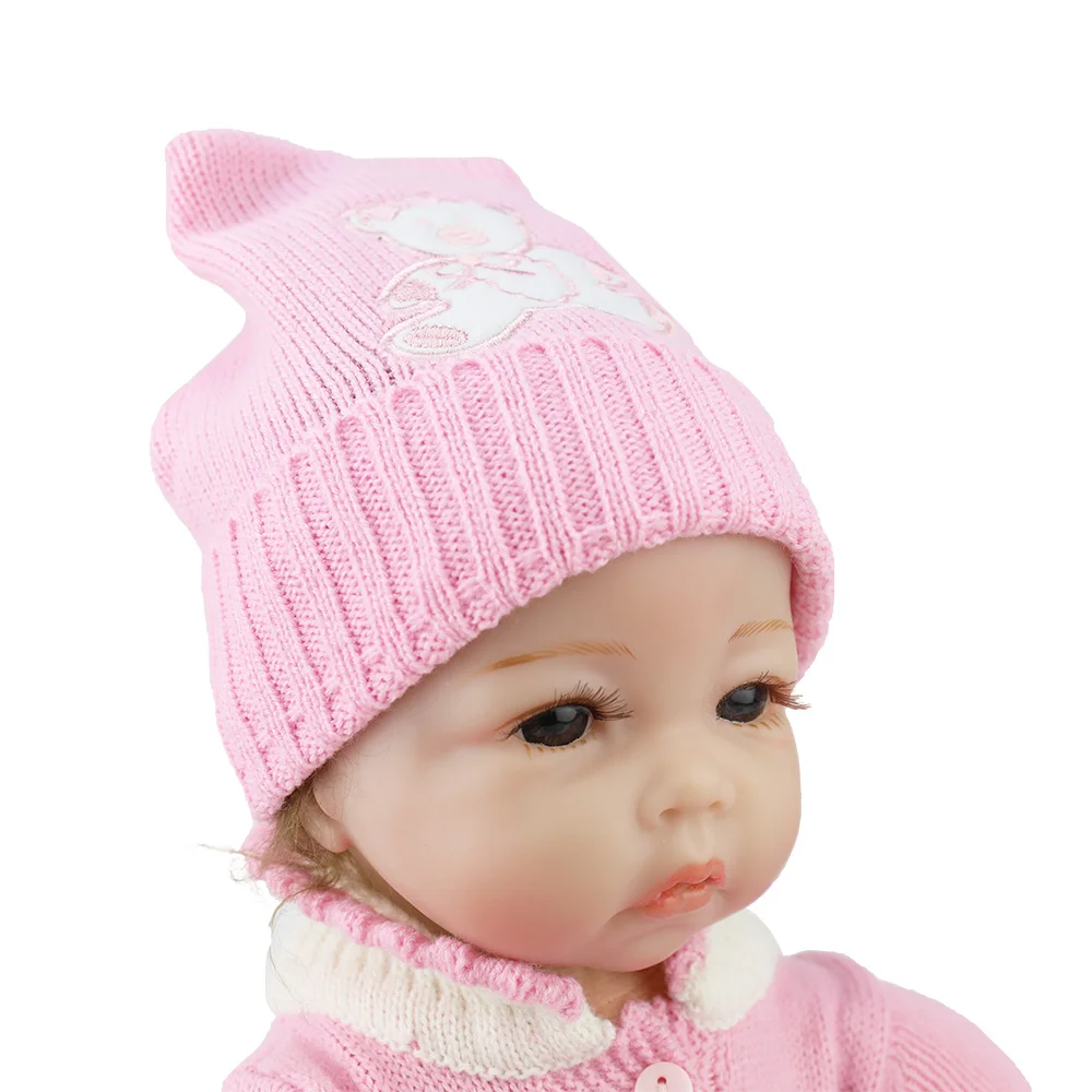 Christmas Gift Reborn Silicone Baby Doll Real Baby Lovely Doll Reborn Baby Dolls For sale