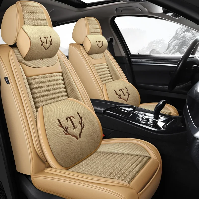 Factory Price Universal PU leather 5d car seats cover