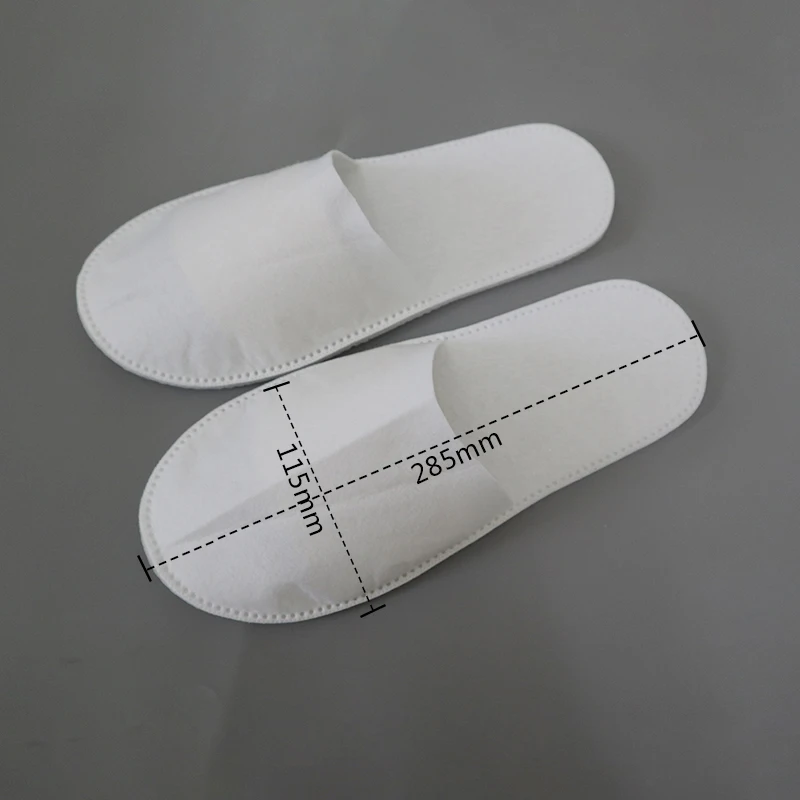 Eco Friendly Custom Logo Luxury Spa Hotel Slippers Wholesale Cheap Disposable Slipper