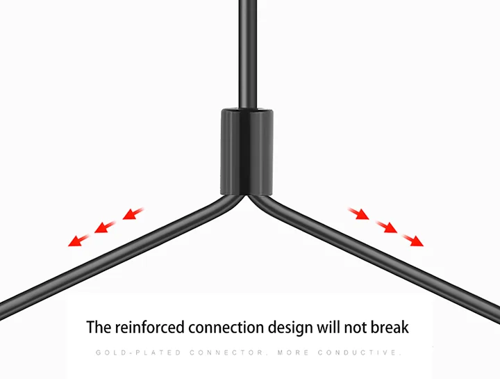 Amazon Basics 3.5mm to 2-Male RCA Adapter Audio Stereo Cable - 4 Feet