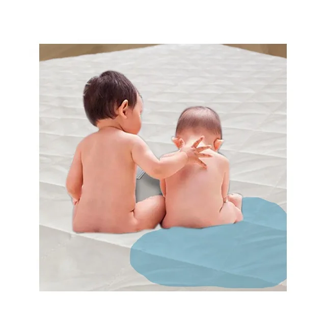 
Waterproof Hypoallergenic Fitted Bed Protector Mattress Baby 