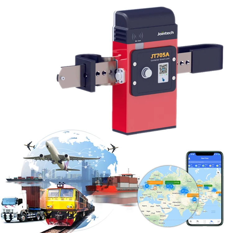 Theft Prevention Lock GPS Tracker GSM Remote Control Security Lock Seal GPS Tracker for Container