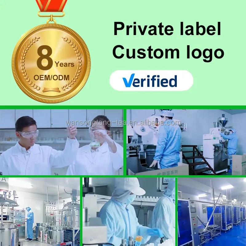 Winstown 7 day beauty tea Pyramid bag private label skin whitening glow tea natural herbal anti aging lightening tea