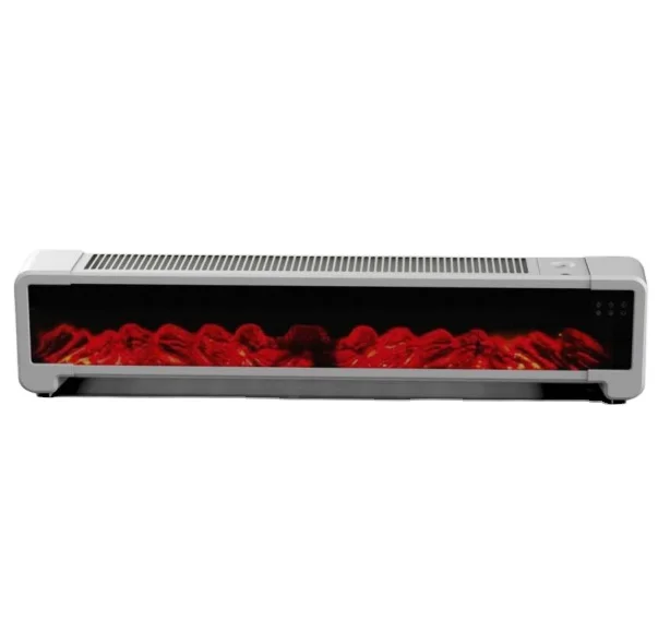 Electric floor baseboard convection heater Aluminium Radiating 2000W quiet smart space heating