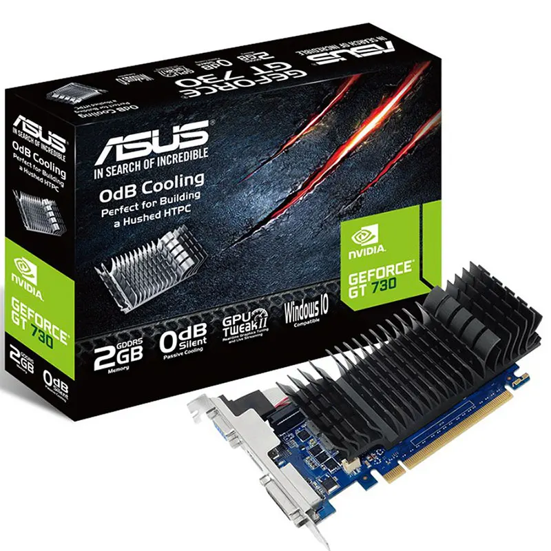 В наличии новый NVIDIA GeForce GT730-SL-2GD5-BRK 2 gb видеокартой GPU