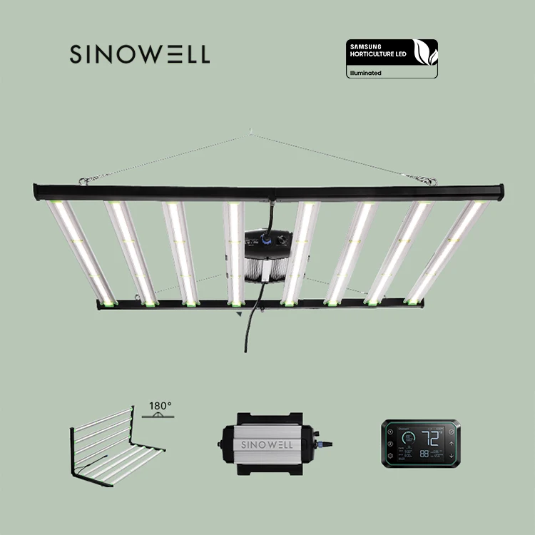 SINOWELL 5-Year Warranty 720W 645W 430W Dimmable Led Grow Light UV Full Spectrum