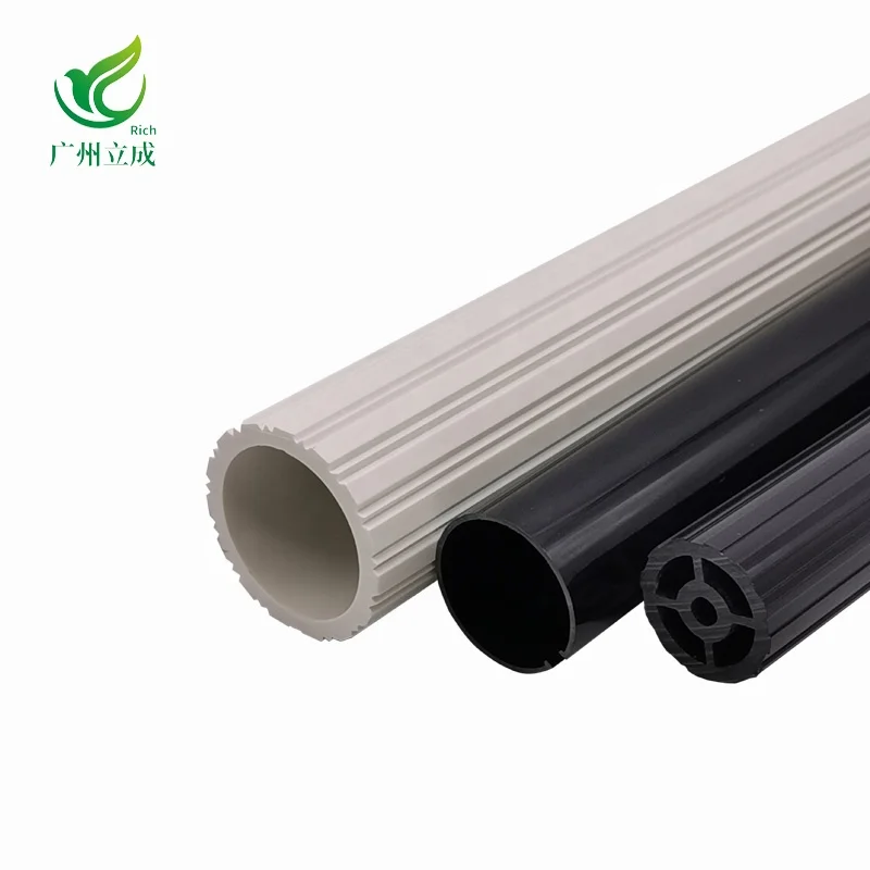 Rich3801 Manufacture Competitive Price Color Upvc  Profile Plastic Extrusion Building Profile