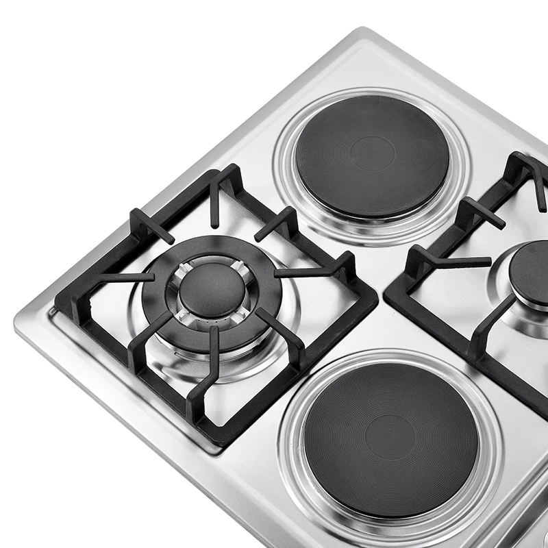 4 Burner Gas Cooktop Factory New Model Built In Electric Gas Stove With High Quality