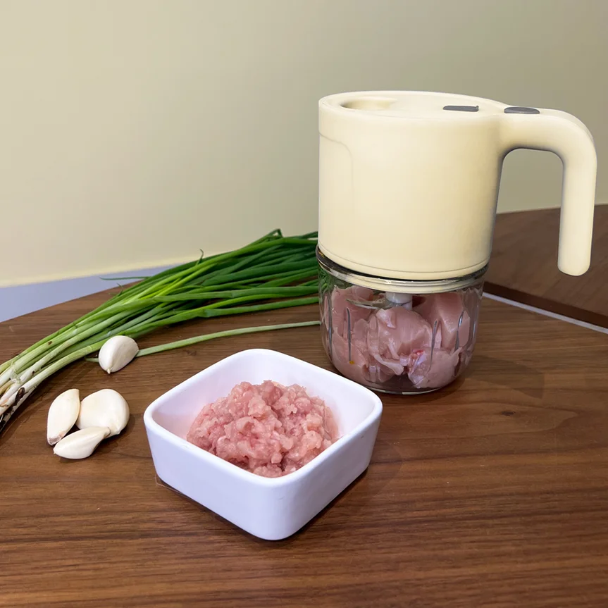 Wholesale High Quality Hand Food Mixer Cordless Stand Mixer Small Grinder Wireless Mini Baby Food Chopper Blender