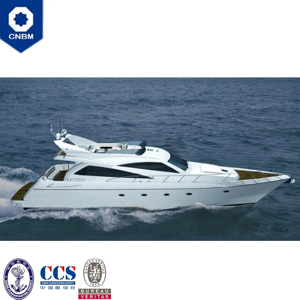 88 ft China Shipbuilding Fiberglass Hull Material Custom Luxury Mega Yacht Motor Superyacht for Sale