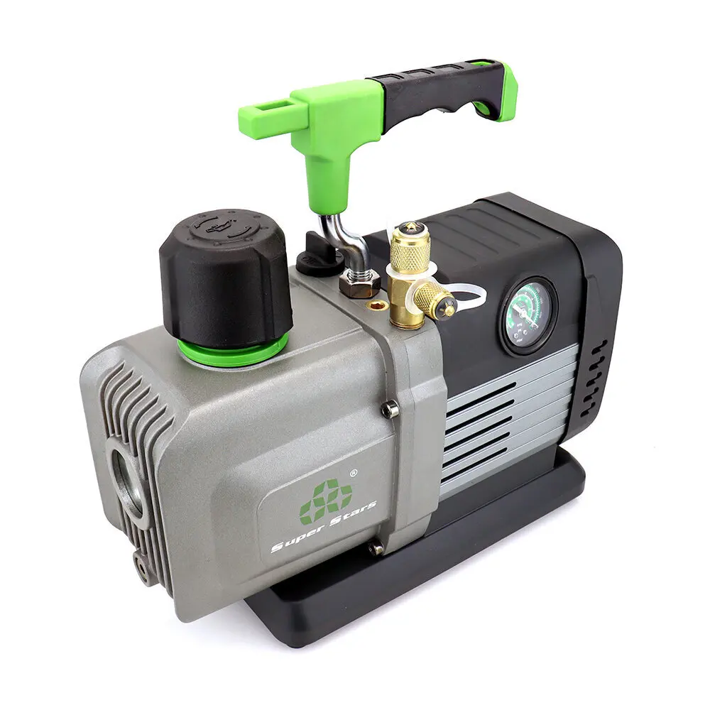 ST-4BM супер звезда Интеллектуальный двойной вакуумный насос 4.5CFM 50 Гц 60 встроенный электромагнитный безопасный взрывозащищенный без блесток