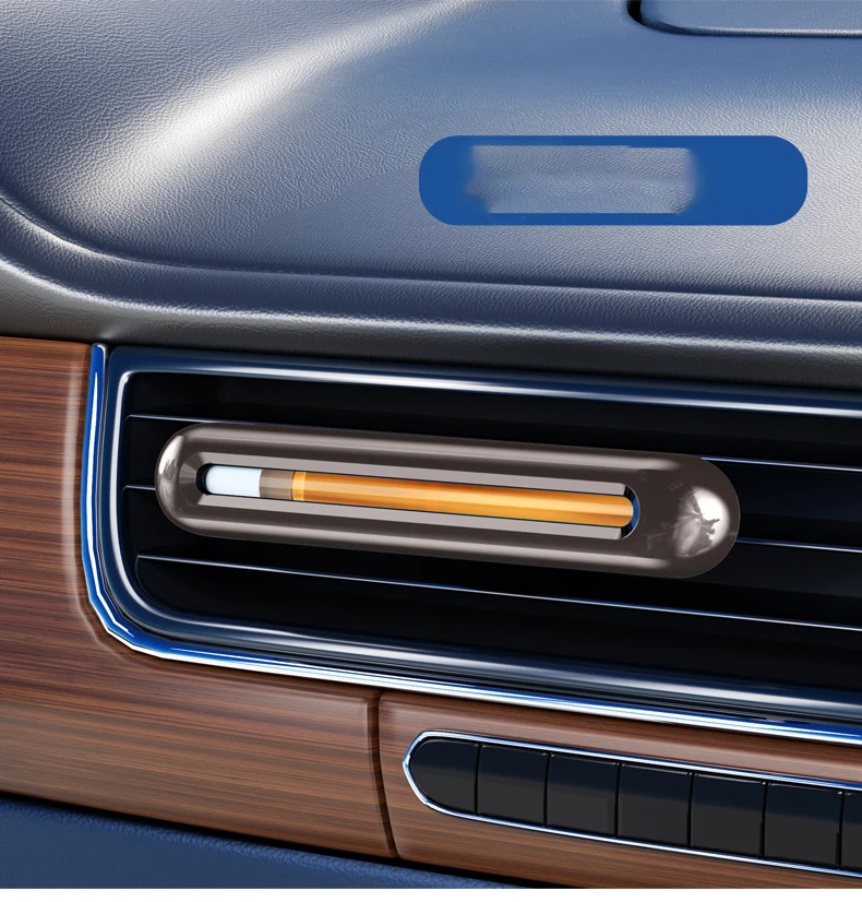 Long-Lasting Odor Eliminator Car Air Freshener Vent Clip and Mini Car Oil Diffuser Essential Fragrance Oil