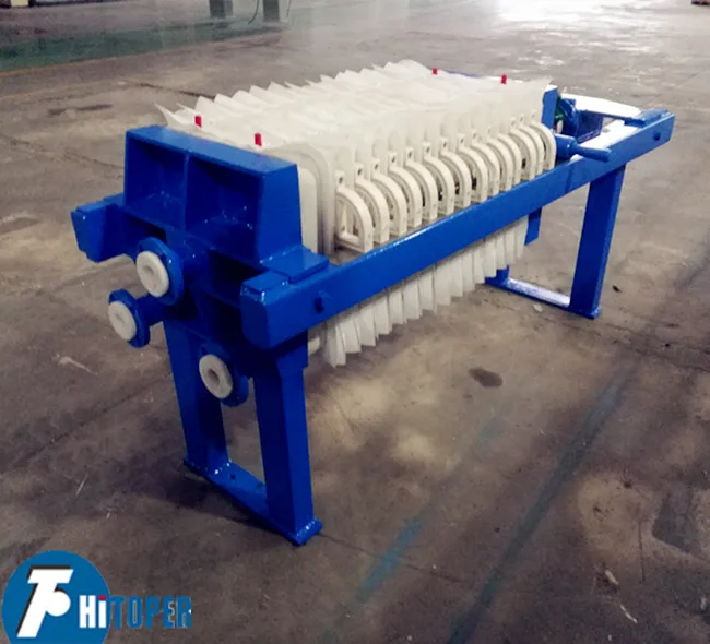 Очистка сточных вод, маленький ручной фильтр-пресс, винтовой домкрат, прессованный фильтр для продажи