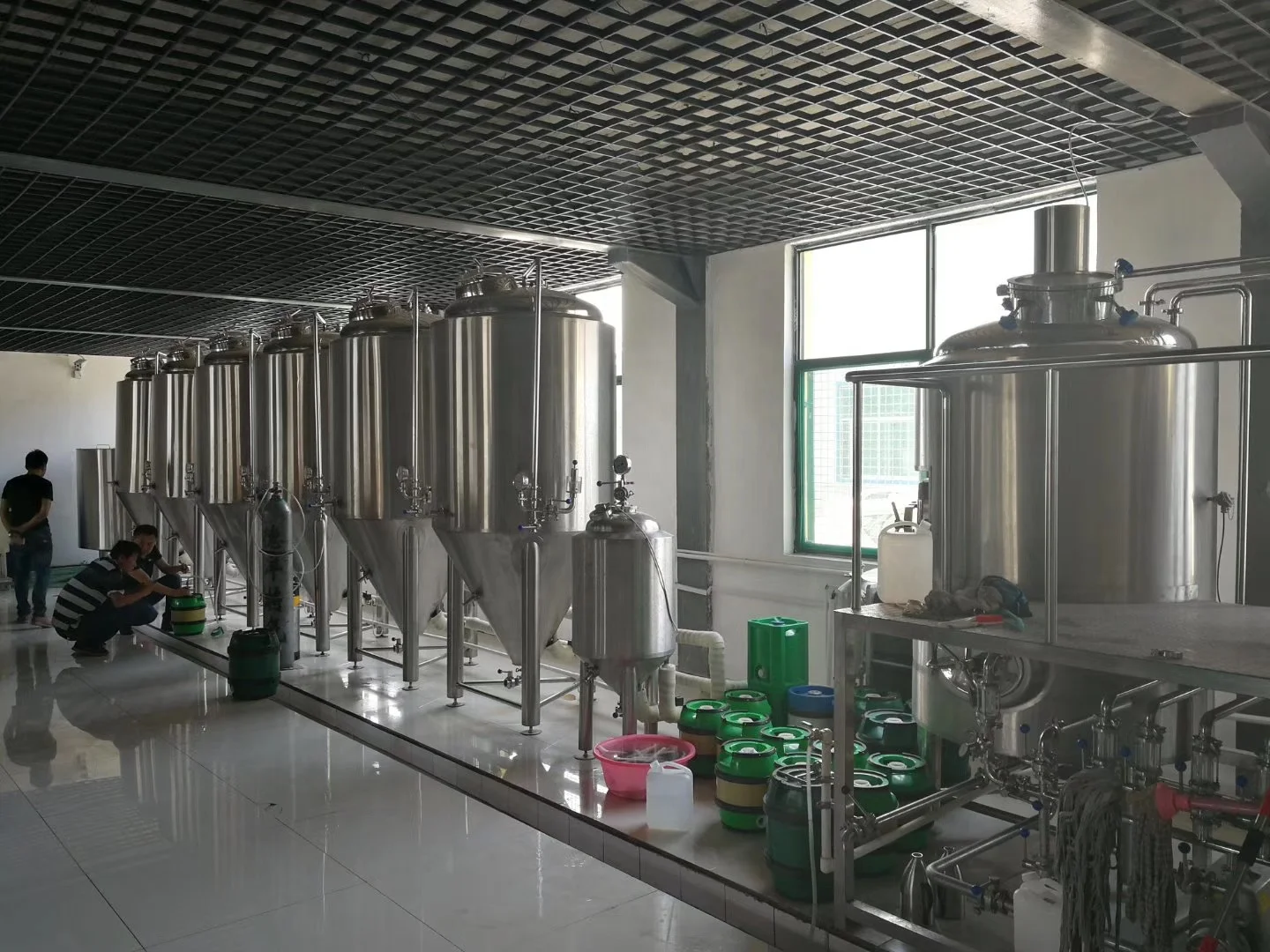 304/316L Stainless Steel Double Jacketed Fermentation Tank Brewery Wine  fermenter