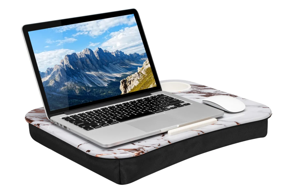 painted wooden laptop desk with storage box lap desk with wooden box with cushion bean bag