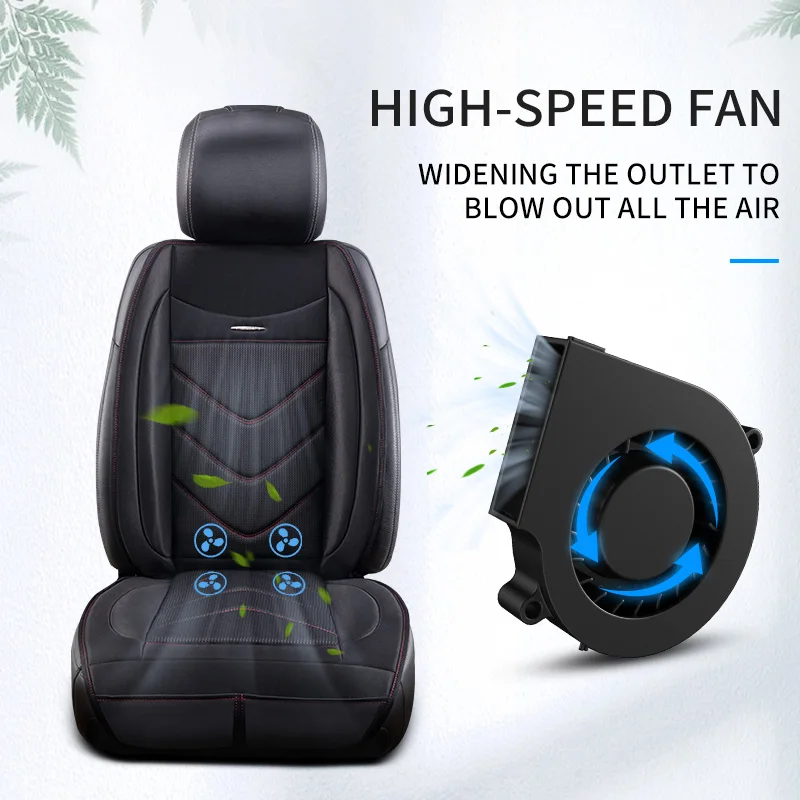 2020 Universal cooling car cover seat ventilated fan seat cover ventilation cushion air cushion ventilated 12V car cooling seat
