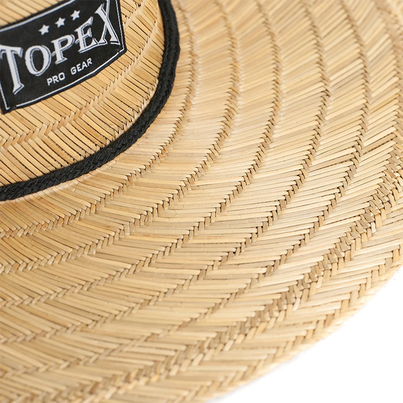  Designer Unisex Summer Outdoor Natural Straw Wide Brim Sun Surfing