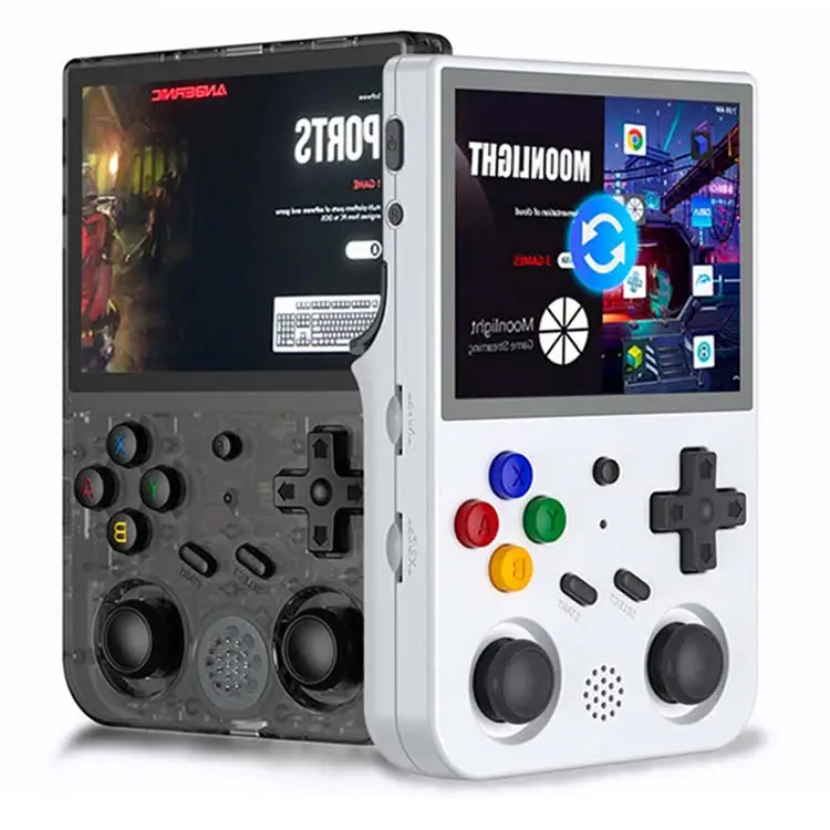 RG353V 3.5 INCH 640*480 Handheld Game Player Handle Android 11 Linux OS HD Built-in 20 Simulator Retro 54000 Game Console