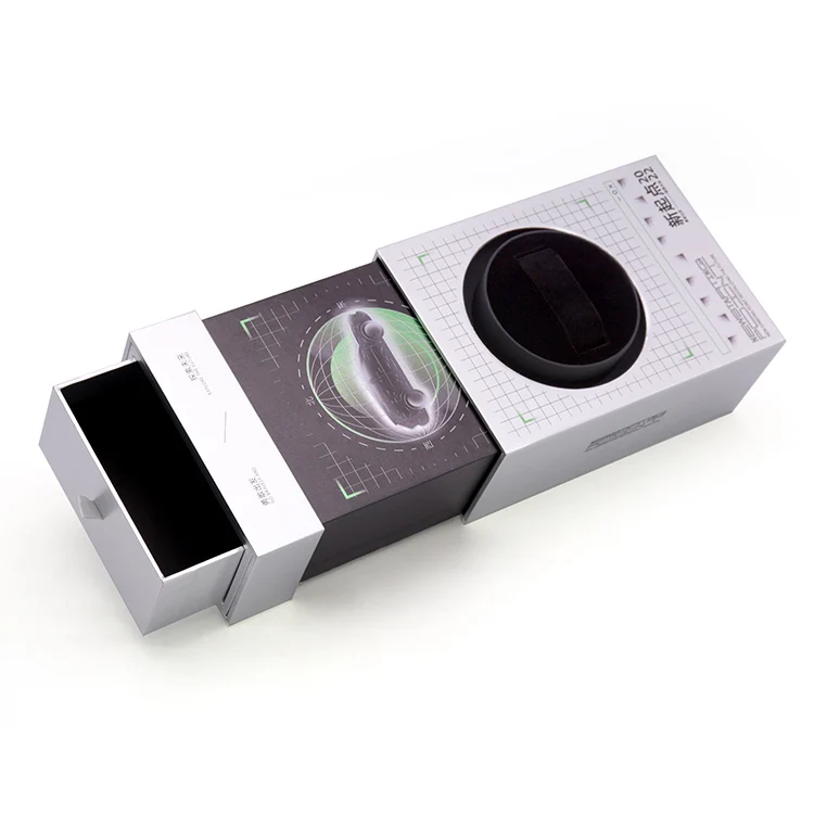 Изготовленный На Заказ жесткий экологически чистый картон функциональный подъемный раствор часы Подарочная коробка дизайн упаковки