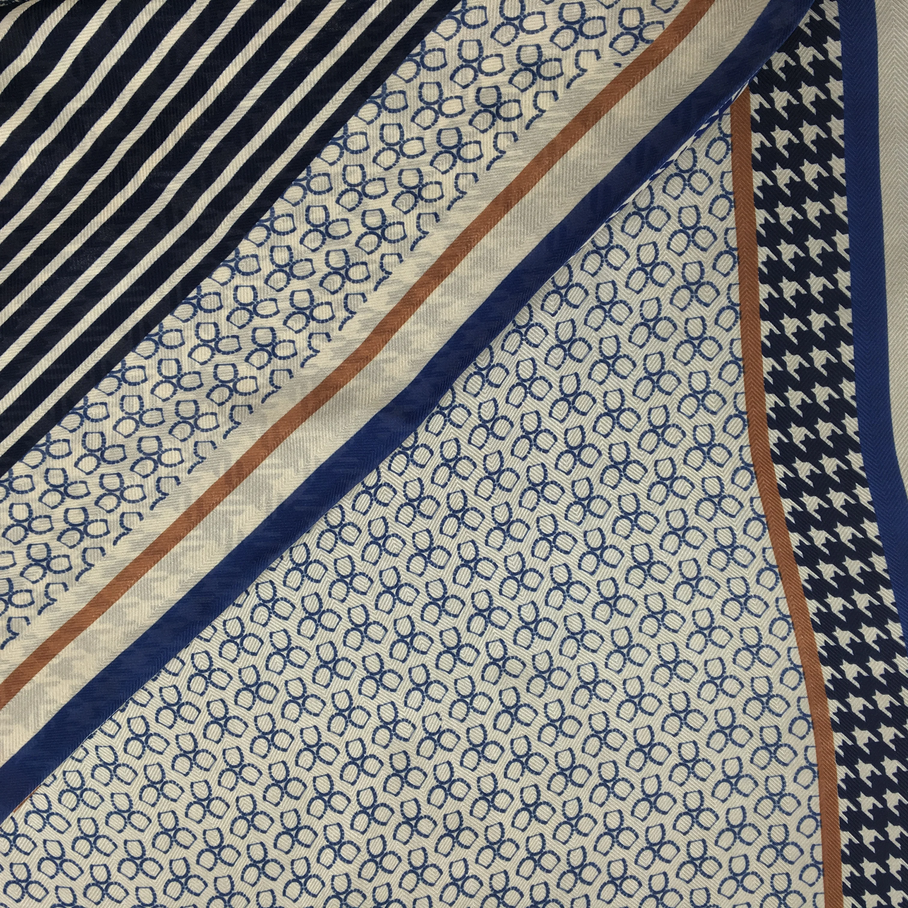 wholesale 100 batik square silk scarves solid for men Printed Square Silk Scarf