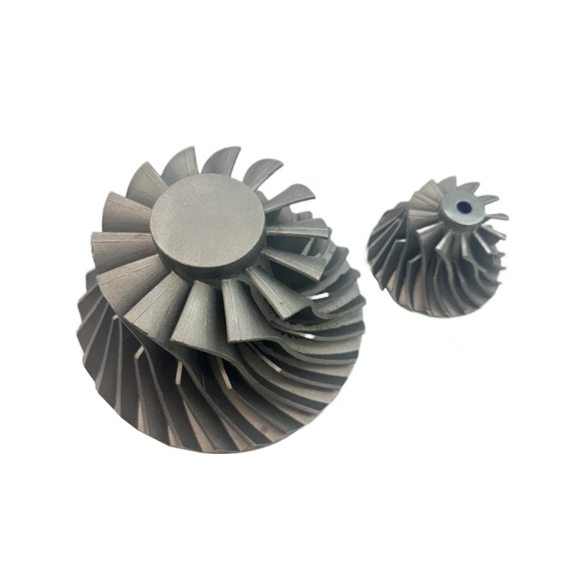 Custom CNC Nickel-Based Alloy Lost Wax Casting Impeller and Turbine Wheel Disc Machined Casting Services Product  for SGT300