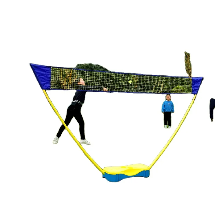 3 M and 4M Portable Badminton Net Set with Stand Carry Box  Quick Installation Badminton Net Set  for Outdoor or indoor activity