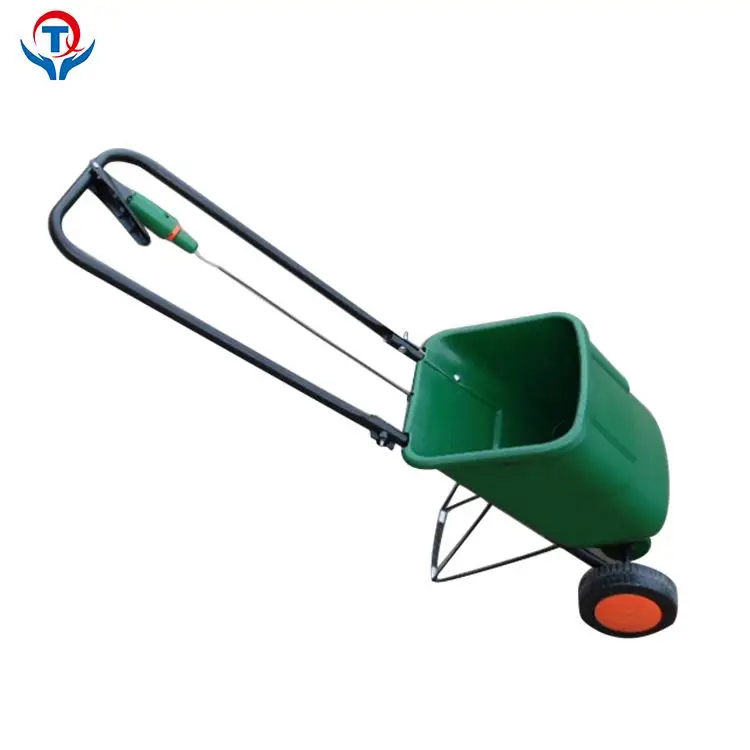 Садовый ручной разбрасыватель удобрений инструмент ручной семян удобрений, простота в эксплуатации и с пластиковым лотком