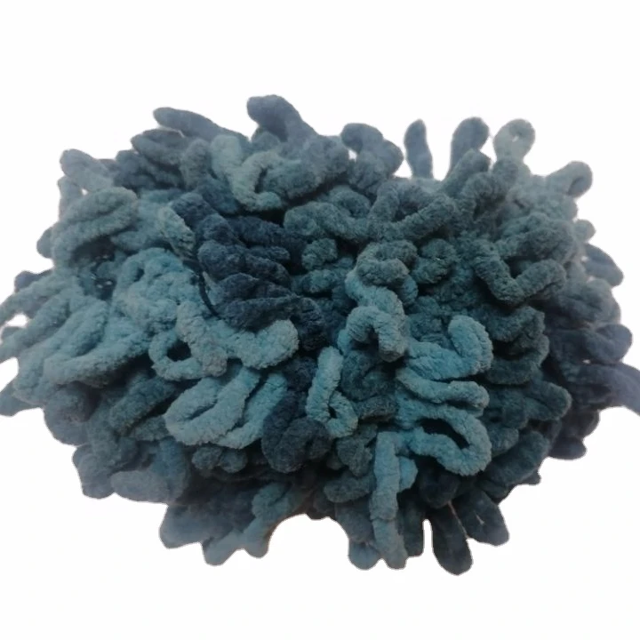 Кольцевая петля для пальца не требует вязального инструмента, 100% полиэфирная пряжа для украшения дома