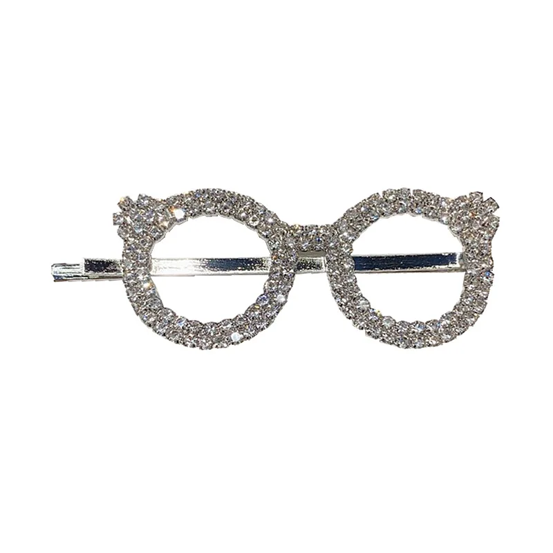 Quality Guaranteed Korean Fashion  Retro Baroque Rhinestone Hairpin Temperament Barrette Clip Accessories