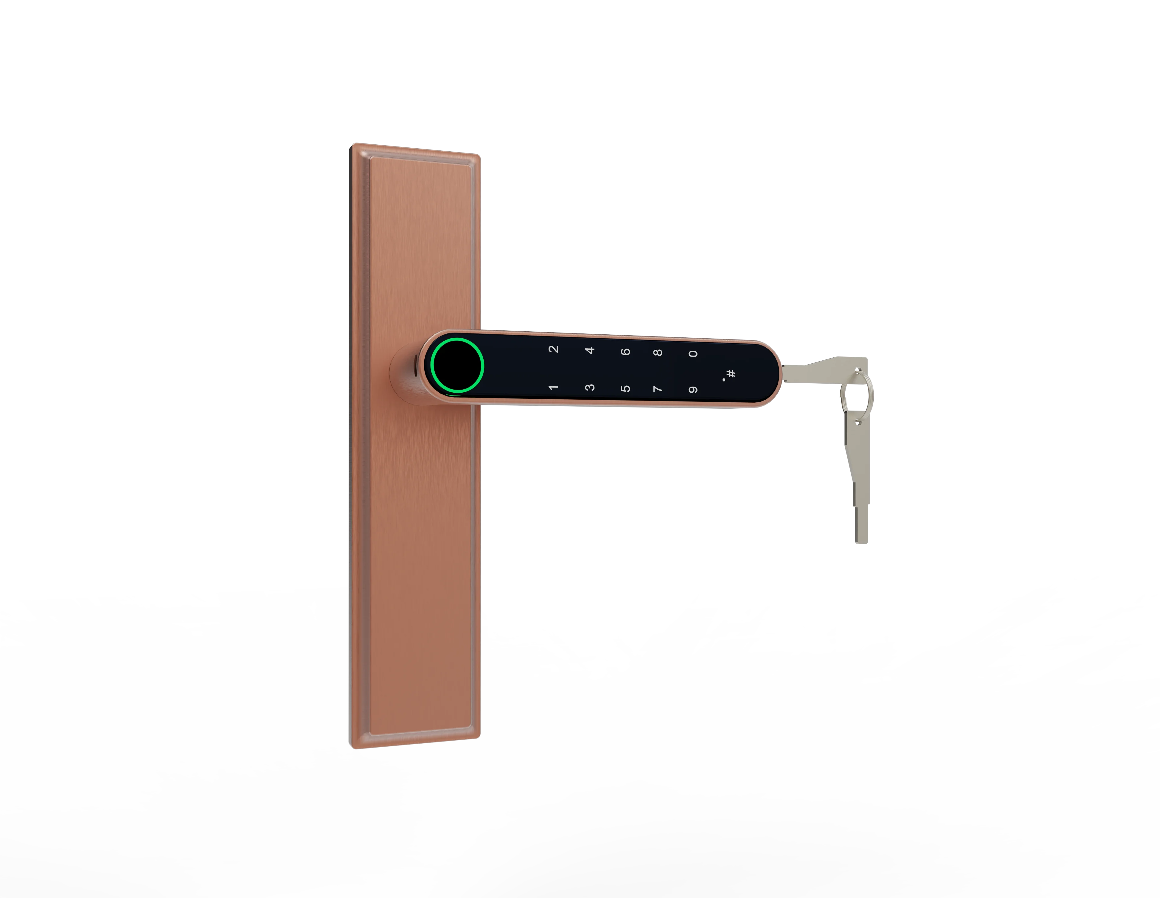 Electronic Door Lock Fingerprint Door KnobKeyless Entry Handle Biometric Wifi Smart Lock TTlock Smart Padlock