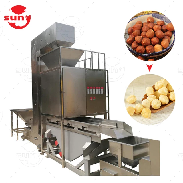New Product Favorable Price Air Type Hazelnut skin Peeling Machine nut peeler processing machine